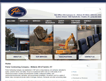 Tablet Screenshot of fisher-contracting.com